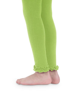 Jefferies Socks Pima Cotton Ruffle Footless Tights
