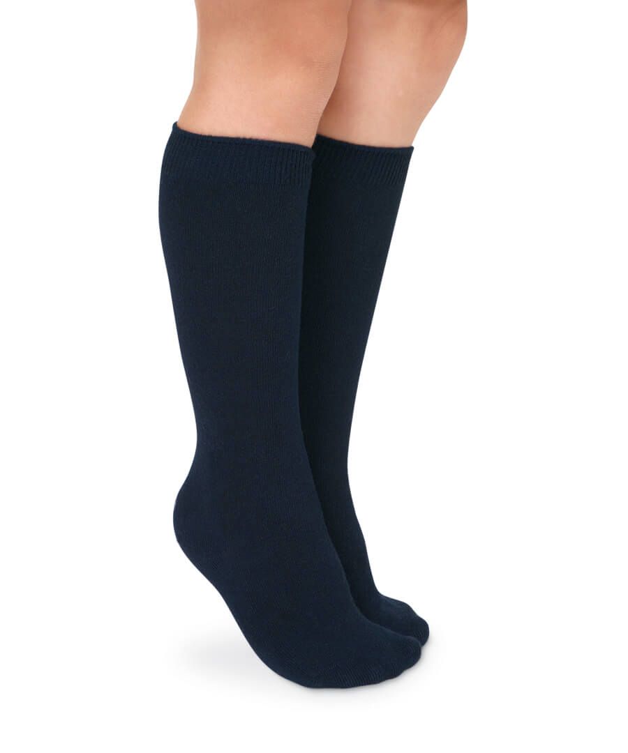 Jefferies Socks Smooth Toe Cotton Knee High Socks