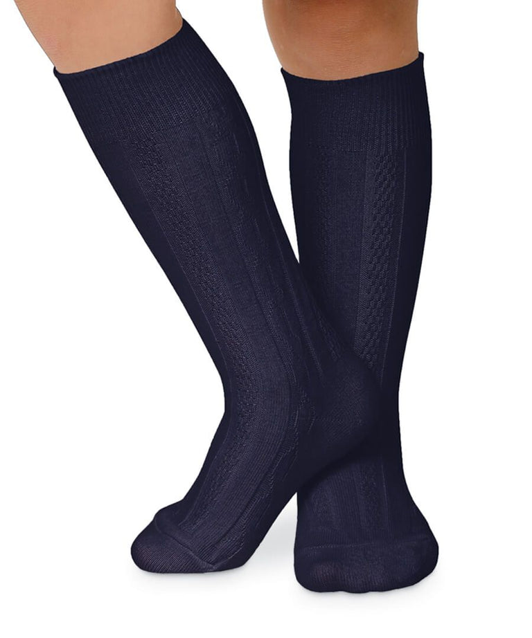 Jefferies Socks Pima Cotton Ruffle Footless Tights 2 Pair Pack