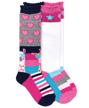 Load image into Gallery viewer, Jefferies Socks Llama Knee High Socks