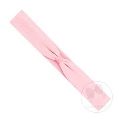 Wee Ones Add-a-Bow Cotton Lycra Head Wrap