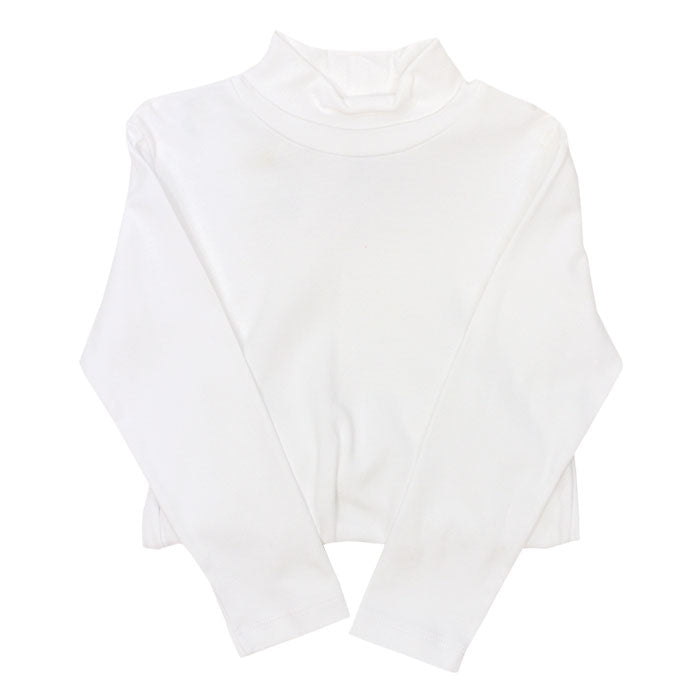 Bailey Boys White Knit-Unisex Turtle Neck