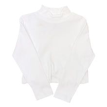 Load image into Gallery viewer, Bailey Boys White Knit-Unisex Turtle Neck
