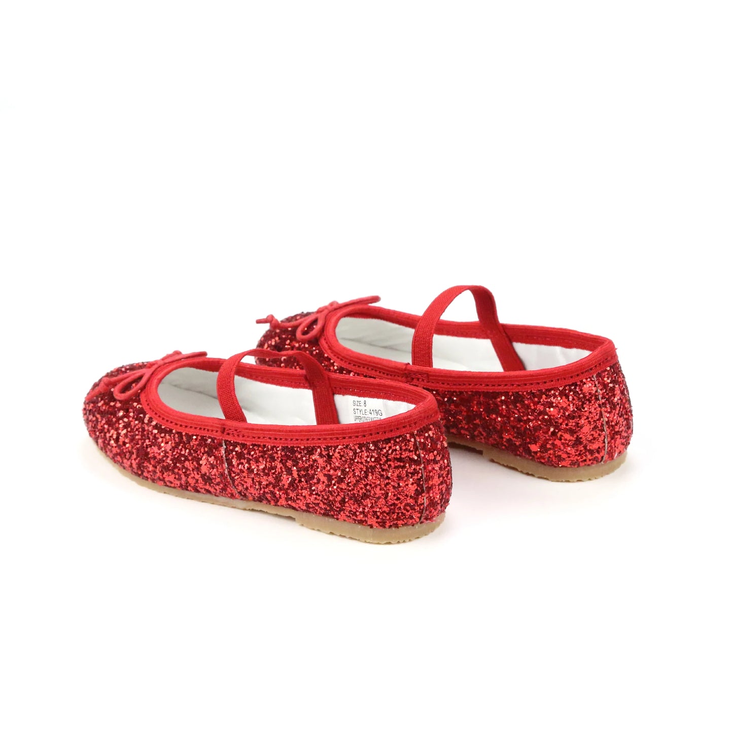 L'Amour Victoria Sparkle Glitter Flat