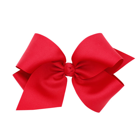 Wee Ones Colossal Classic Grosgrain Hair Bow on a Barrette (Knot Bow)