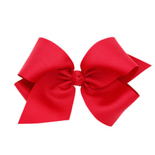 Load image into Gallery viewer, Wee Ones Colossal Classic Grosgrain Hair Bow on a Barrette (Knot Bow)