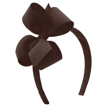 Load image into Gallery viewer, Wee Ones Medium Classic Grosgrain Bow on Headband