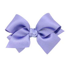 Load image into Gallery viewer, Wee Ones Small French Satin Pinch Clip Hair Bow (Knot Wrap)