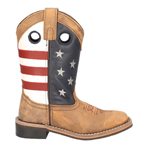 Smoky Mountain Boots Stars & Stripes Youth Western Boot