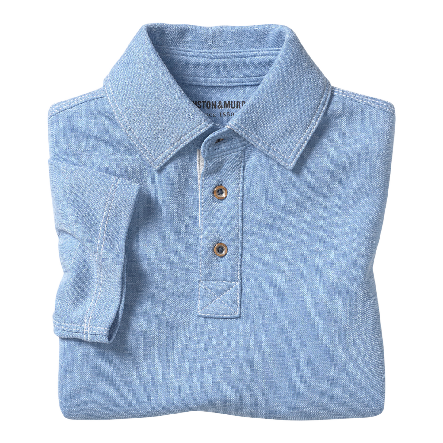 Johnston & Murphy Vintage Slub Polo