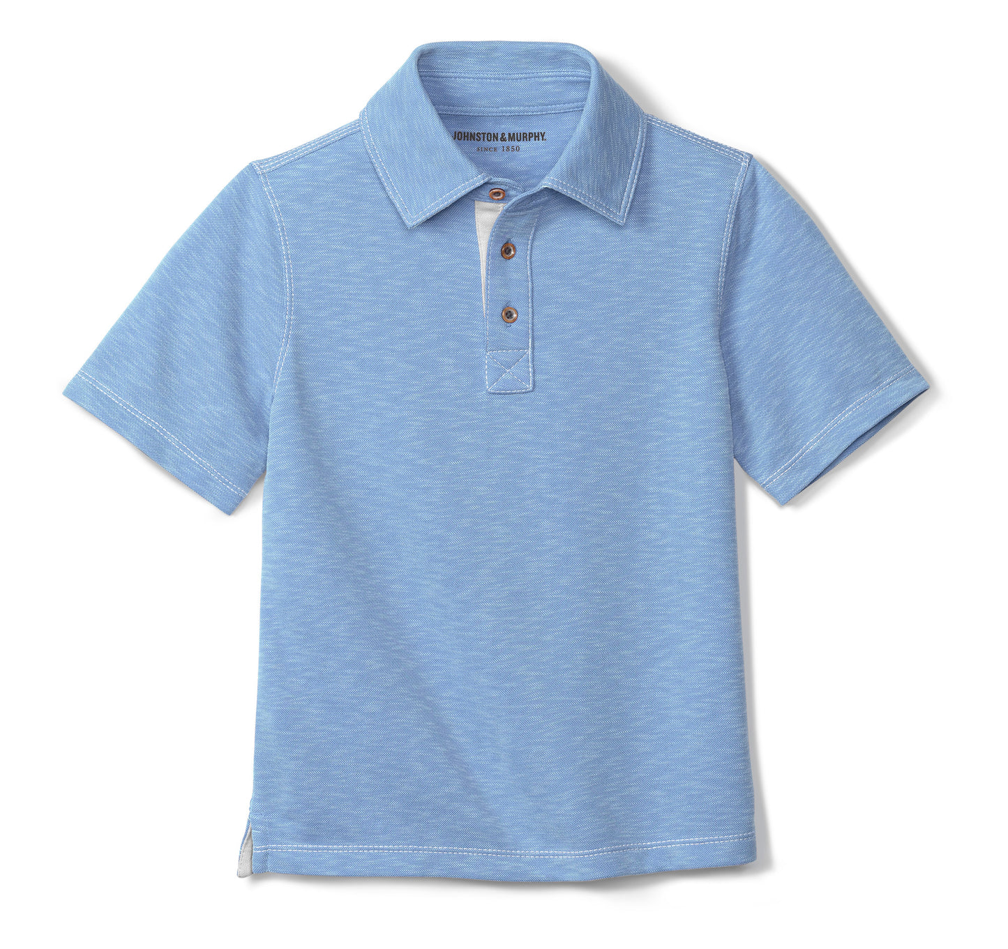 Johnston & Murphy Vintage Slub Polo