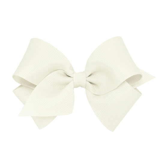 Wee Ones Small Classic Grosgrain Pinch Clip Hair Bow (Plain Wrap)