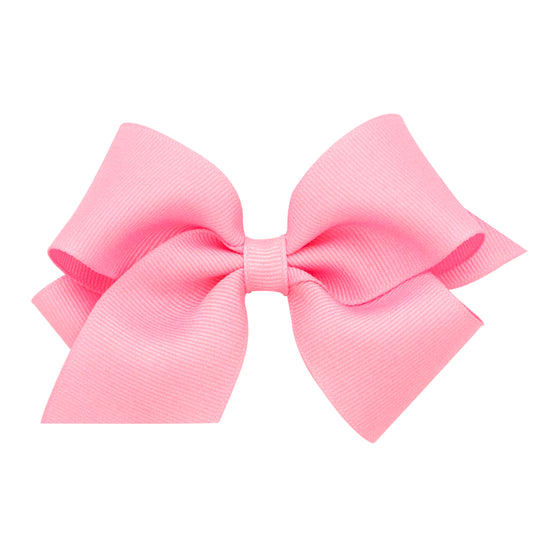 Wee Ones Small Classic Grosgrain Pinch Clip Hair Bow (Plain Wrap)