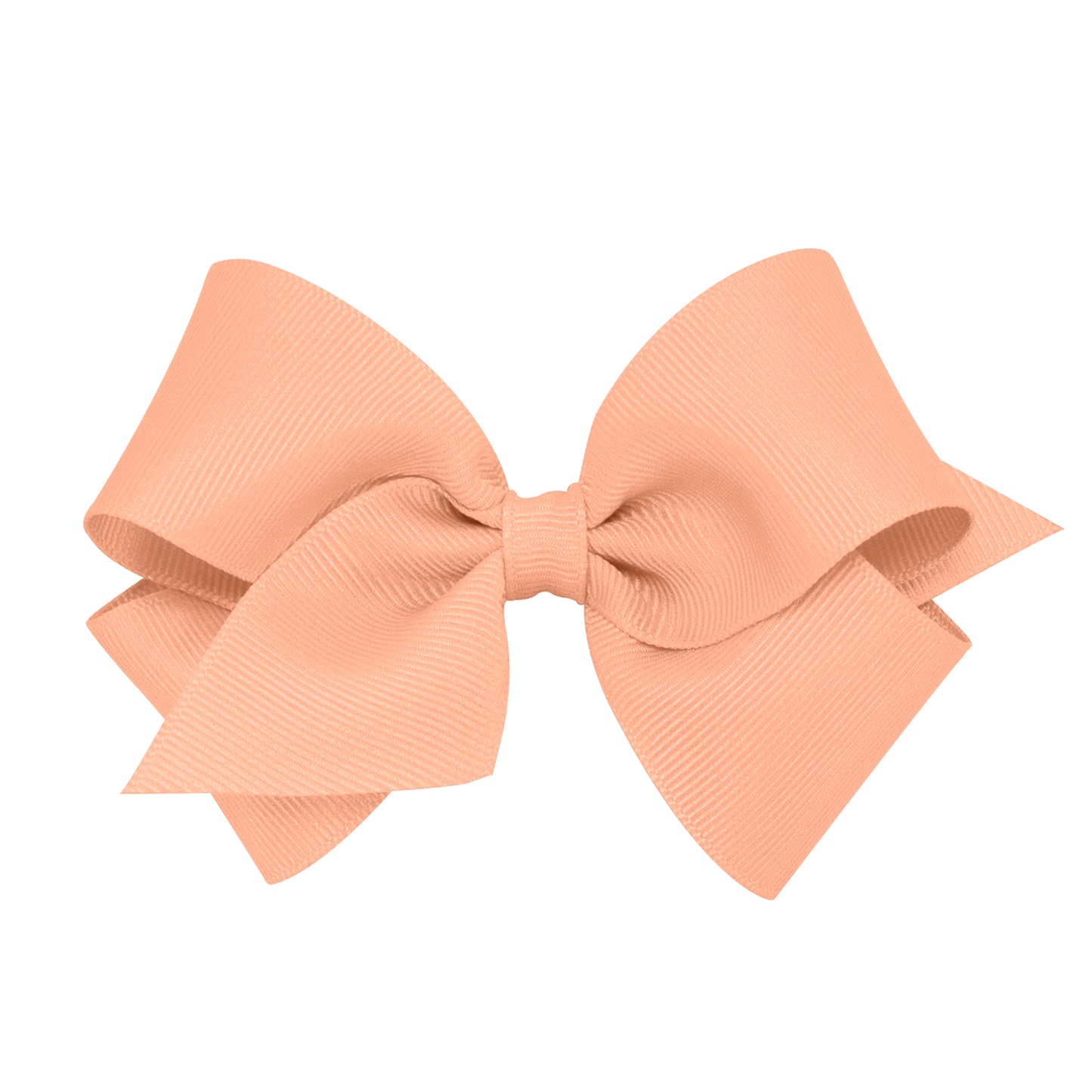 Wee Ones Small Classic Grosgrain Pinch Clip Hair Bow (Plain Wrap)