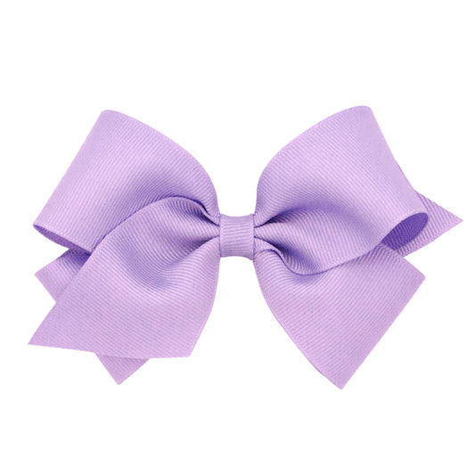 Wee Ones Small Classic Grosgrain Pinch Clip Hair Bow (Plain Wrap)