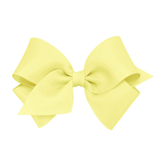 Wee Ones Small Classic Grosgrain Pinch Clip Hair Bow (Plain Wrap)