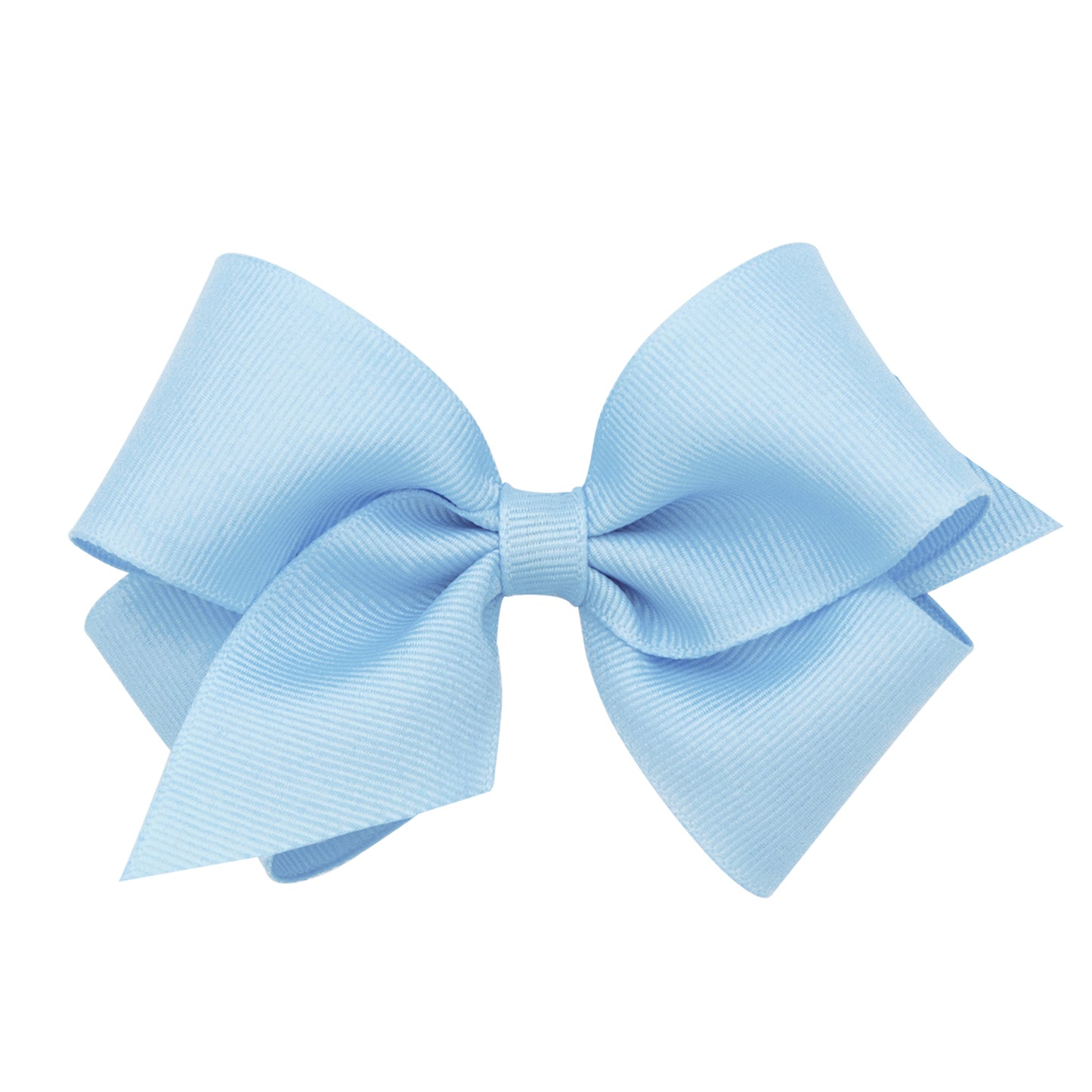 Wee Ones Small Classic Grosgrain Pinch Clip Hair Bow (Plain Wrap)