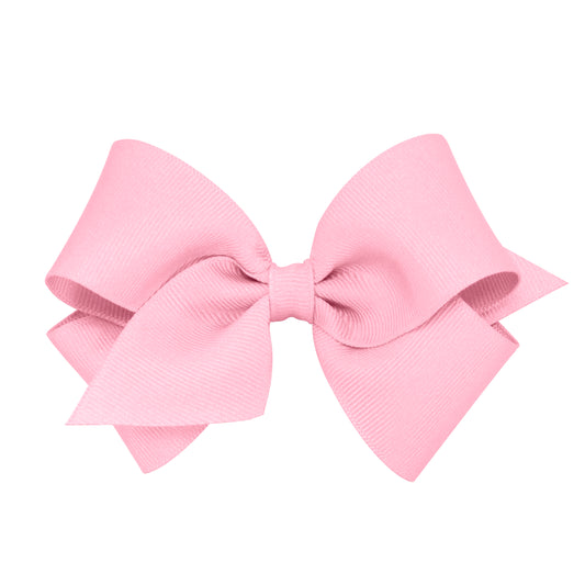 Wee Ones Small Classic Grosgrain Pinch Clip Hair Bow (Plain Wrap)