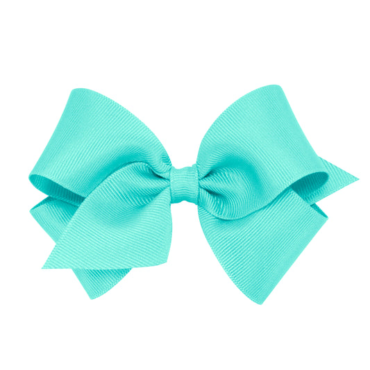 Wee Ones Small Classic Grosgrain Pinch Clip Hair Bow (Plain Wrap)