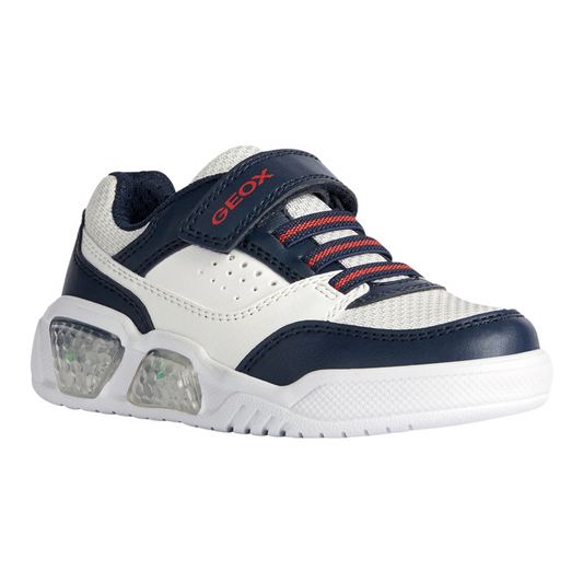 Geox Illuminus Junior Velcro Light-Up Sneaker