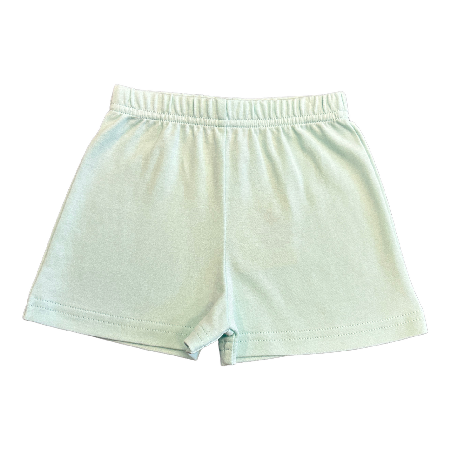 Luigi Solid Cotton Basic Girl's Short