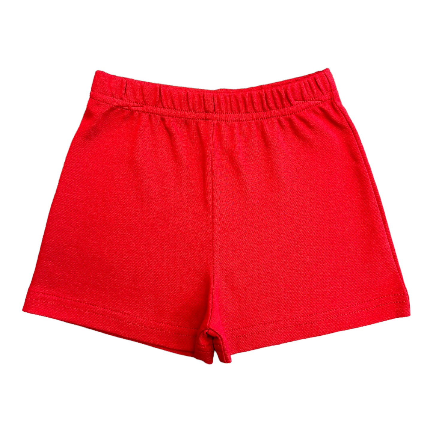 Luigi Solid Cotton Basic Girl's Short