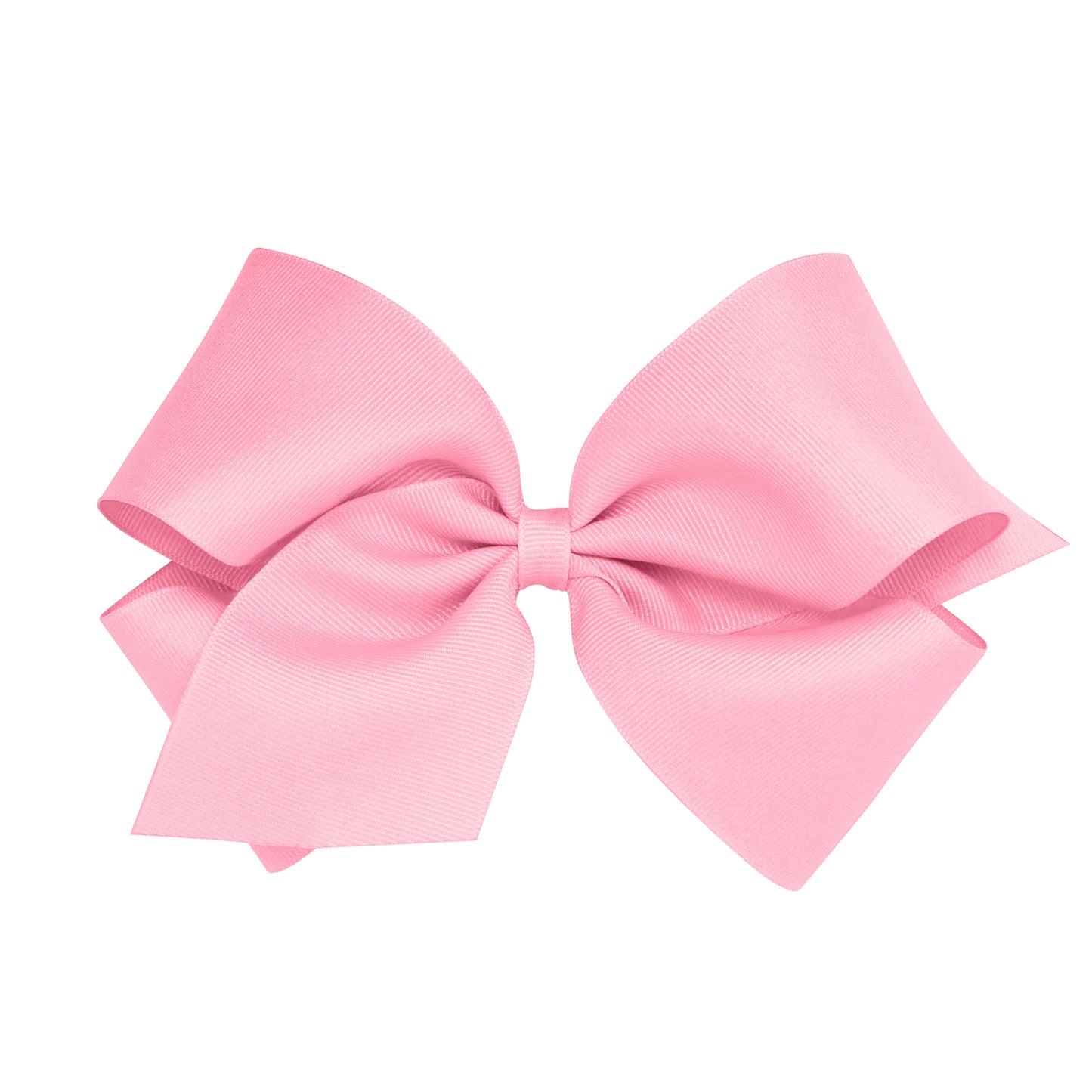 Wee Ones King Classic Grosgrain Hair Bow (Plain Wrap)- Pinch Clip