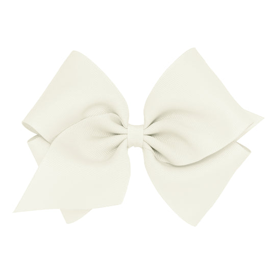 Wee Ones Mini King Classic Grosgrain Hair Bow- Pinch Clip