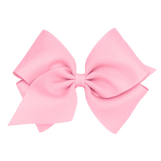 Wee Ones Mini King Classic Grosgrain Hair Bow- Pinch Clip