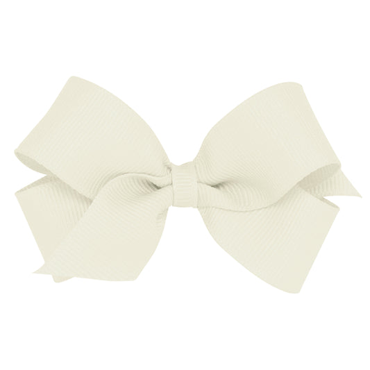 Wee Ones Mini Classic Grosgrain Hair Bow (Plain Wrap)- Pinch Clip