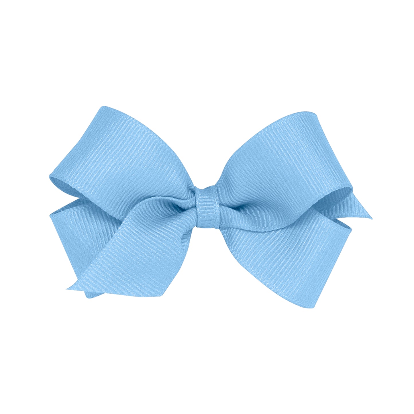 Wee Ones Mini Classic Grosgrain Hair Bow (Plain Wrap)- Pinch Clip