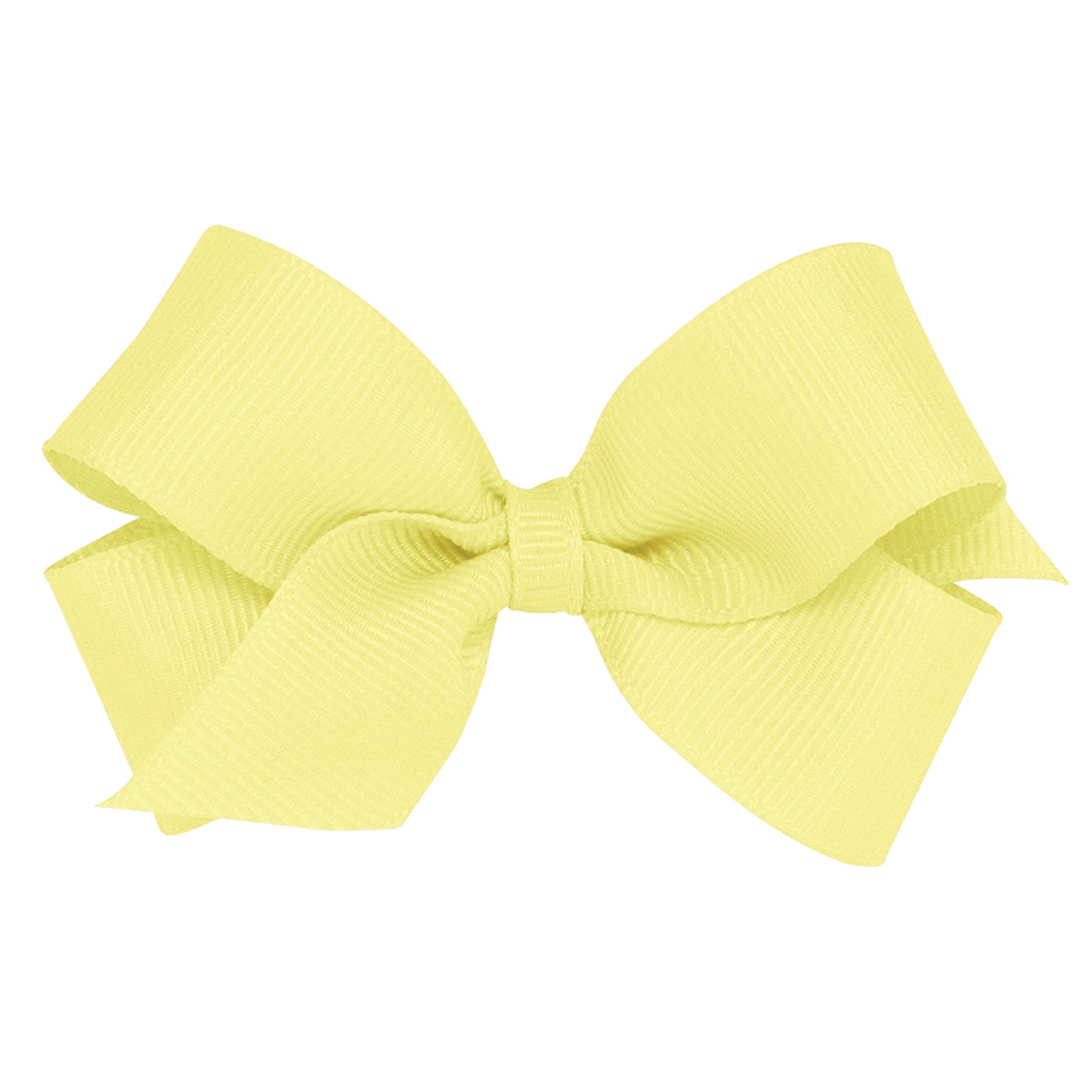 Wee Ones Mini Classic Grosgrain Hair Bow (Plain Wrap)- Pinch Clip