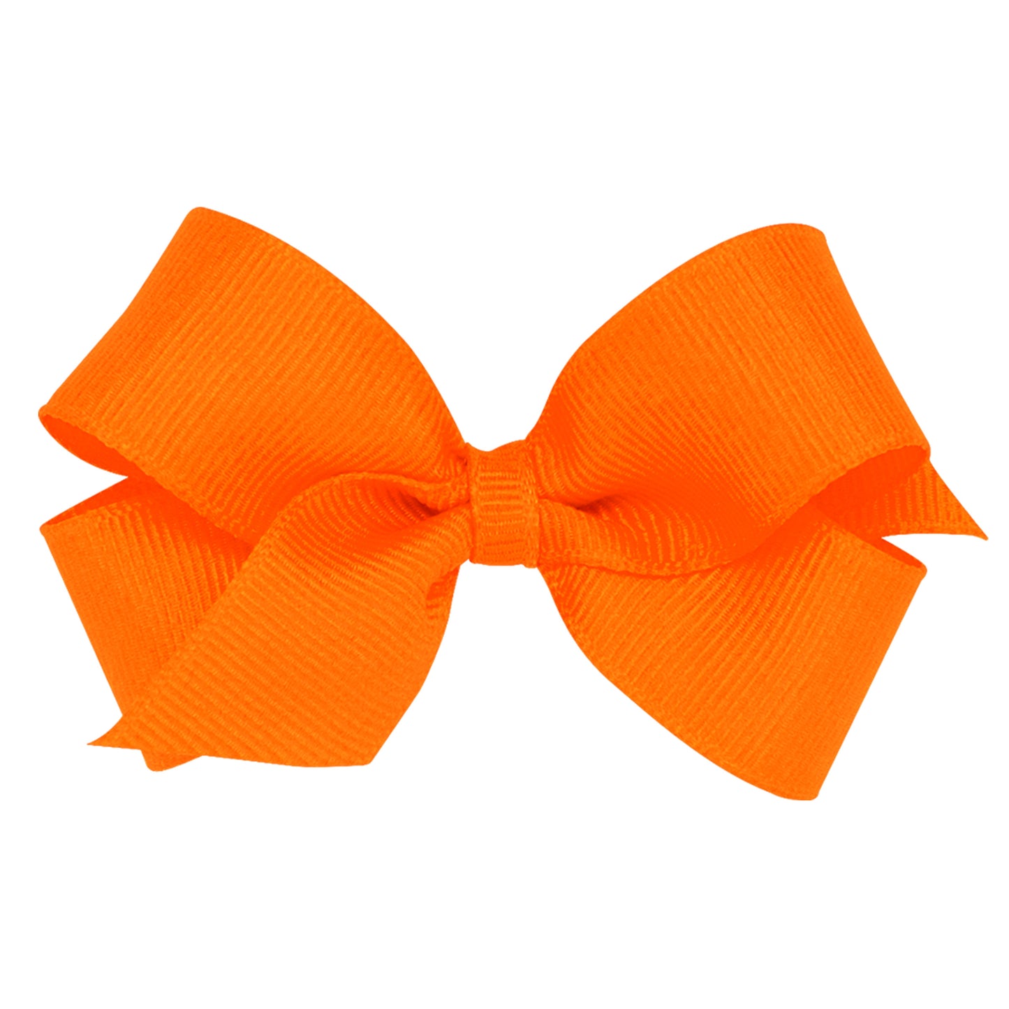 Wee Ones Mini Classic Grosgrain Hair Bow (Plain Wrap)- Pinch Clip