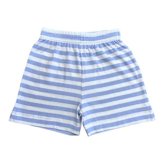 Luigi Striped Cotton Jersey Knit Short