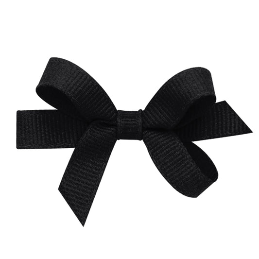 Wee Ones Baby Classic Grosgrain Hair Bow (Plain Wrap) -Pinch Clip