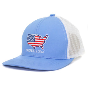 Properly Tied Old Glory Trucker Hat