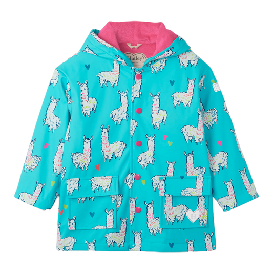 Hatley Adorable Alpacas Raincoat