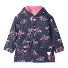 Load image into Gallery viewer, Hatley Pegasus Constellations Color Changing Raincoat