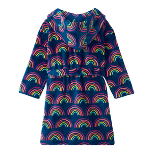 Hatley Rainbow Dreams Fleece Robe