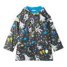 Load image into Gallery viewer, Hatley Outer Space Color Changing Raincoat