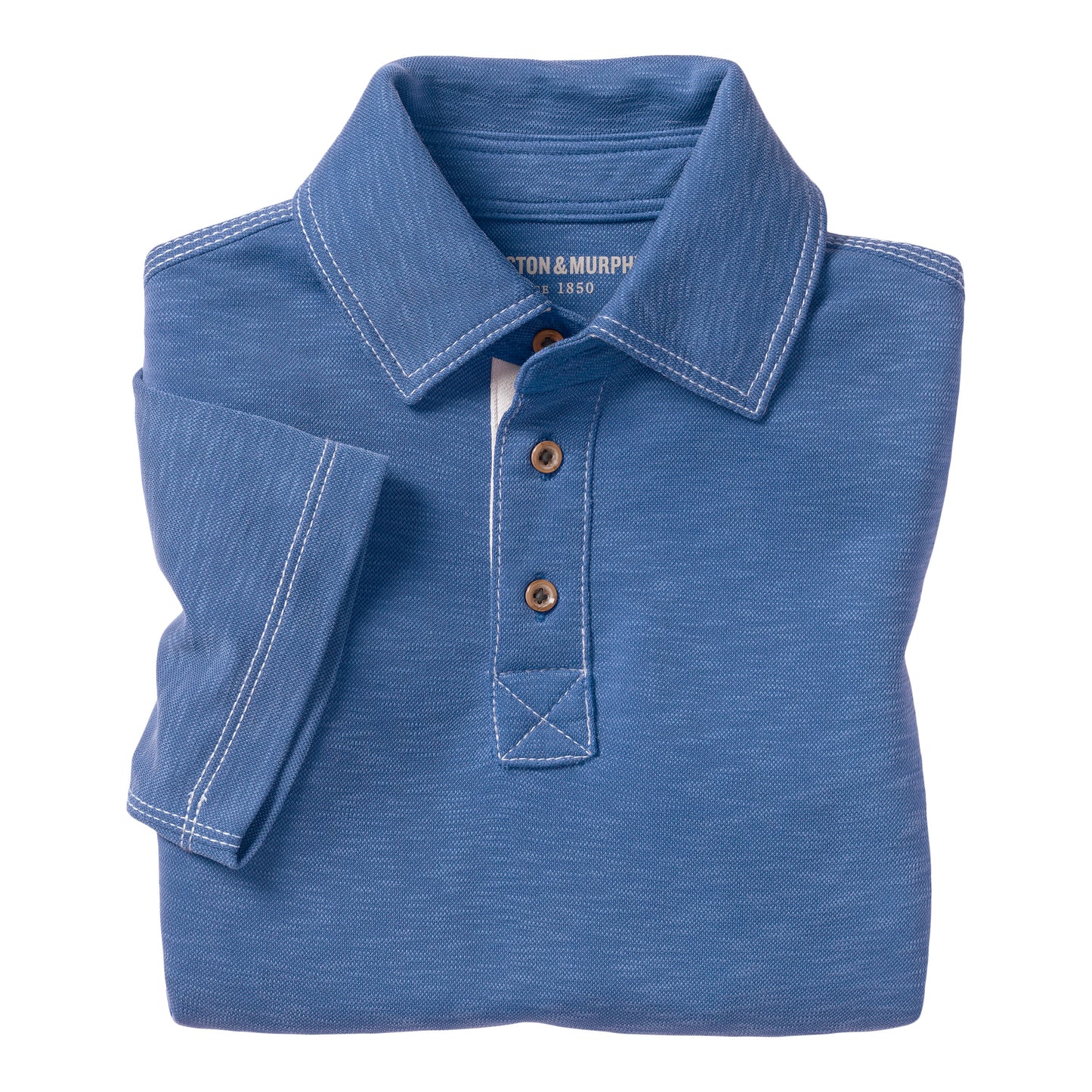 Johnston & Murphy Vintage Slub Polo