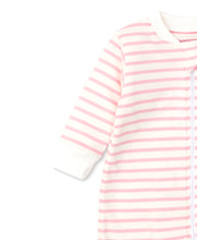 Load image into Gallery viewer, Kissy Love Basics Stripes Zip Footie